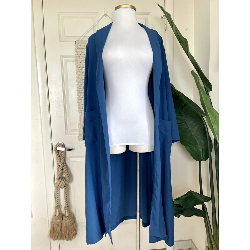 Tracy Ellis Ross for‎ JC Penney Robe Jacket Size 14/16 Causal XL Lightweight - Picture 4 of 11